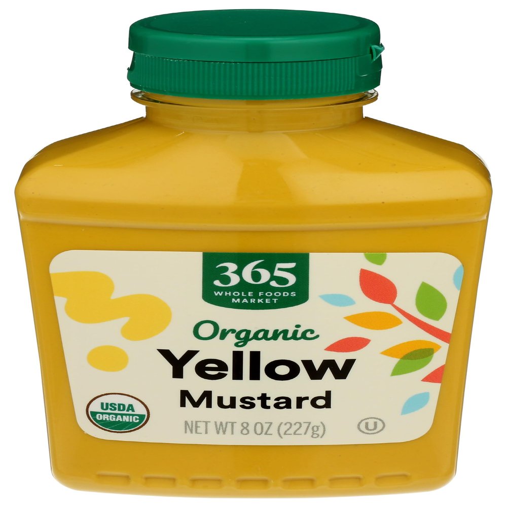 365 by Whole Foods Market, Organic Yellow Mustard, 8 Ounce