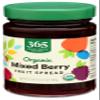 365 by Whole Foods Market, Organic Mixed Berry Fruit Spread, 17 Ounce view 3
