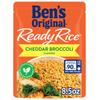 Ben's Original Flavored Ready Rice, Cheddar Broccoli, Microwave Rice for an Easy Lunch, Suitable for Vegetarians - 8.5 oz Pouch (Pack of 12) view 3