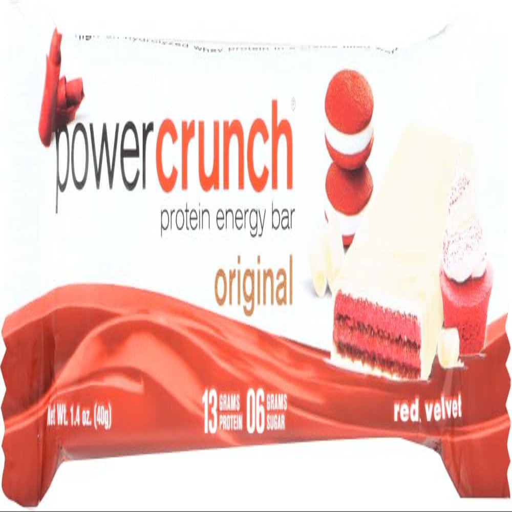 Bionutritional Bar,Crunch,Red Velvet 1.4 Oz (Pack of 12)