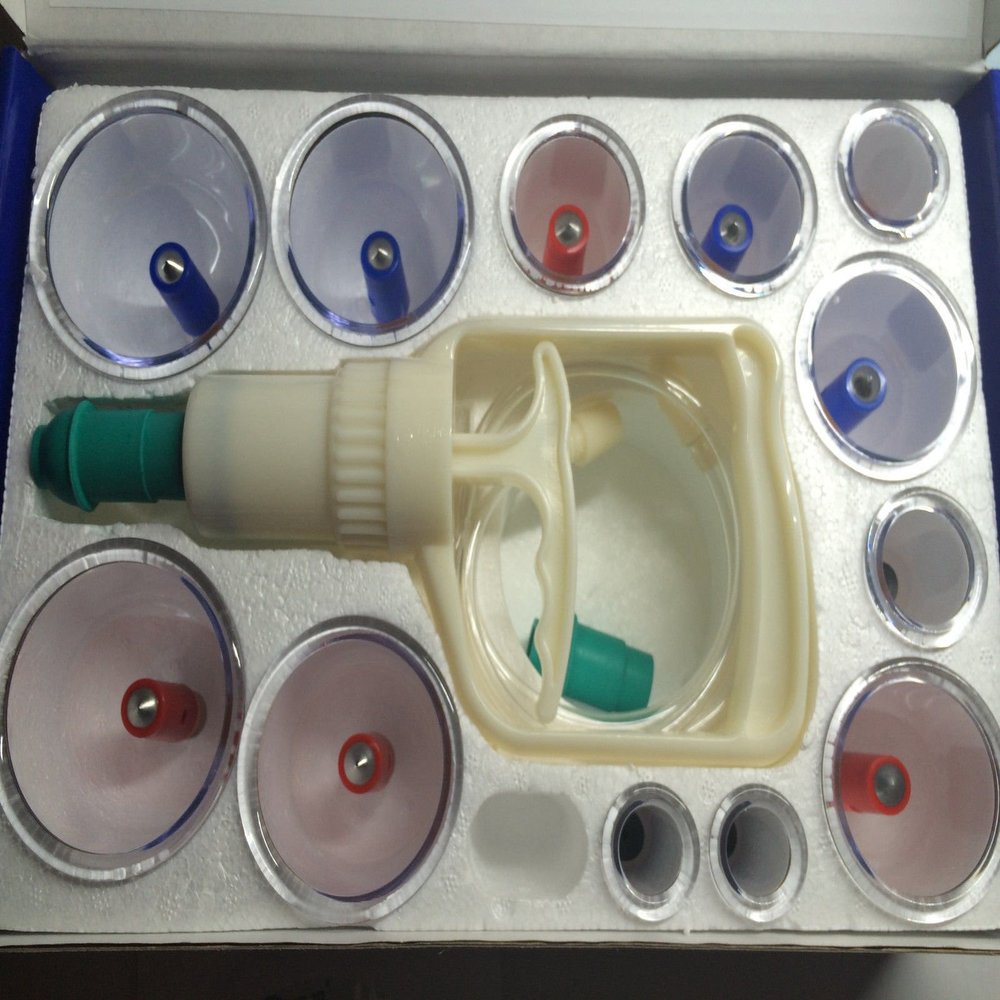 SGirl Kangzhu 12-Cup Biomagnetic Chinese Cupping Therapy Set