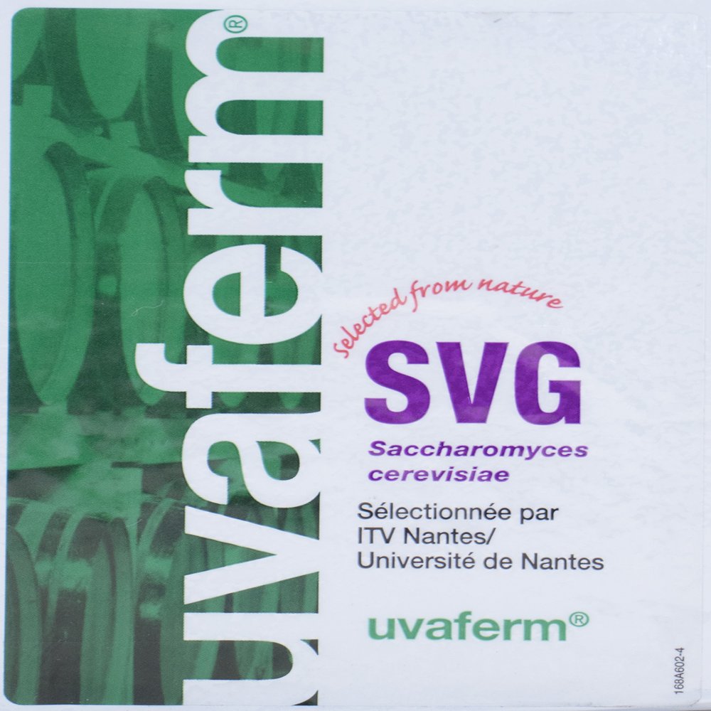 Dry Wine Yeast - Uvaferm SVG (8 g) (Pack of 10)