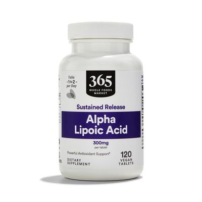 365 by Whole Foods Market, Alpha Lipoic Acid 300mg Sustained Release, 120 Count