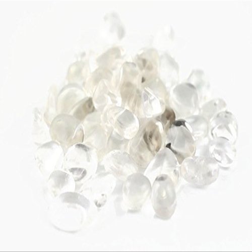 Quality Bulk Polished Tumblers, 1 to 1/2 Pound Packs | Natural Mineral Crystals | For Wiccan, Meditation, Chakra, Reiki, Healing Rituals | Craft & Jewelry Making (1/2 Pound, Clear Quartz)