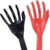 19'' Long 2 in 1 Plastic Back Scratcher Shoe Horn Relaxing Body Hand Massager, 2 Pcs view 3
