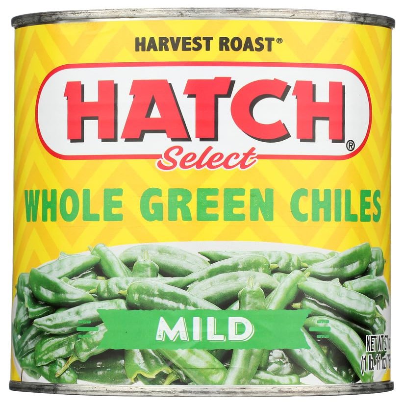 Hatch Chili Company Hatch Whole Green Chilies, 27-Ounce (Pack of 2)