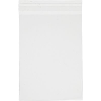 Cellophane Bags, W: 12 cm, H: 16 cm, 50pcs, 30 micron