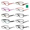 12 PAIR wholesale bulk lot ASSTORTED DELUXE FASHION READING GLASSES STYLES #B view 1