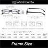 Kerecsen 4 Pack Reading Glasses for Men and Women with Spring Hinges, Lightweight Black Rectangular Readers Eyeglasses (2 Black 2 Tortoise, 3.50) view 2