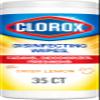 Clorox Disinfecting Cleaning Wipes, Bleach Free, Crisp Lemon, 35 Count (Pack May Vary) view 1