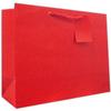 Jillson Roberts 6-Count Solid Color Christmas Gift Bags Available in 5 Different Assortments, Large Red/Green/Silver/Gold view 2