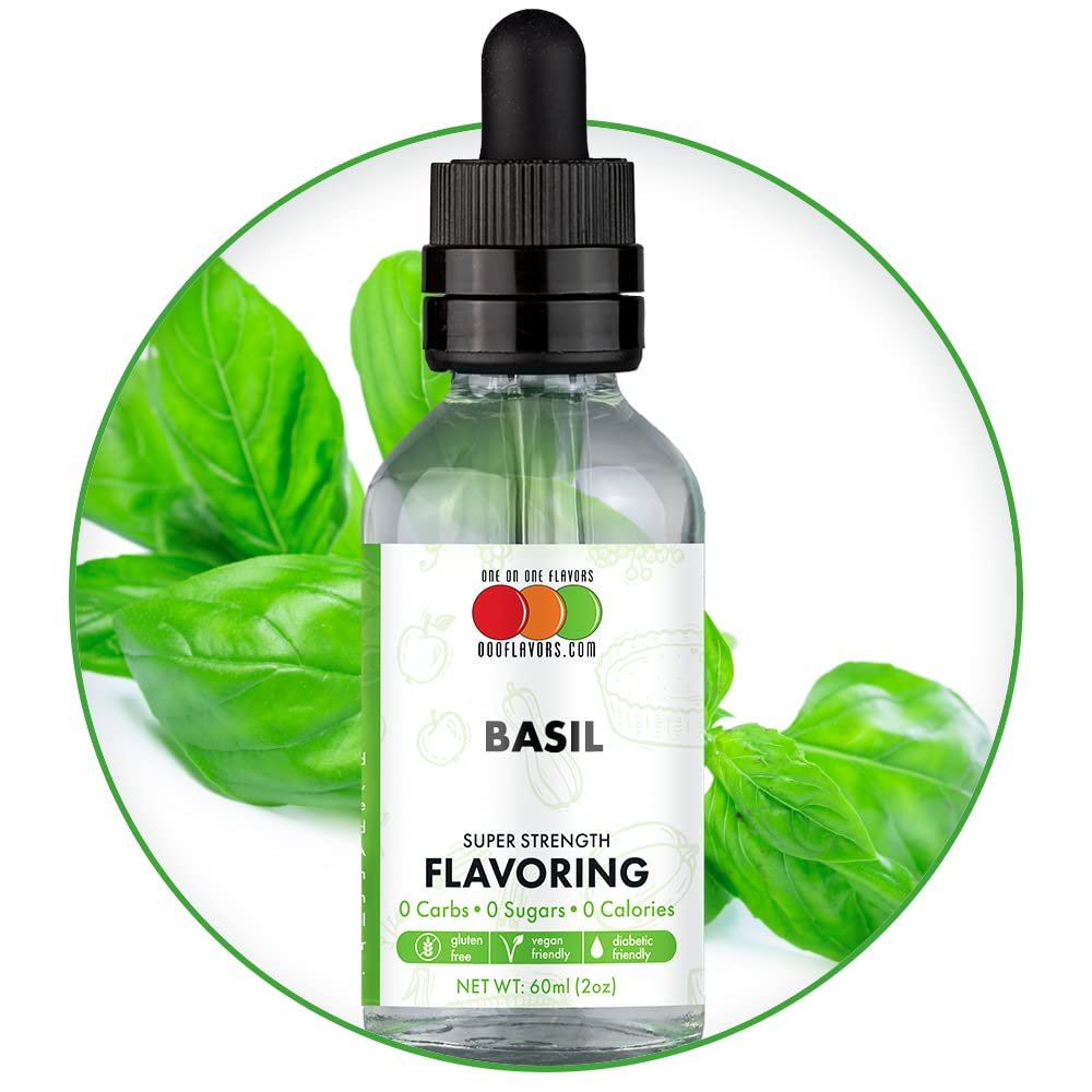 Basil Flavored Liquid Concentrate 2 oz