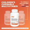 Rugby Childrens Chewable Multivitamin Tablets - Dietary Supplement - Assorted Fruit Flavors - Animal Shapes - 250 Count (1 Pack) view 2