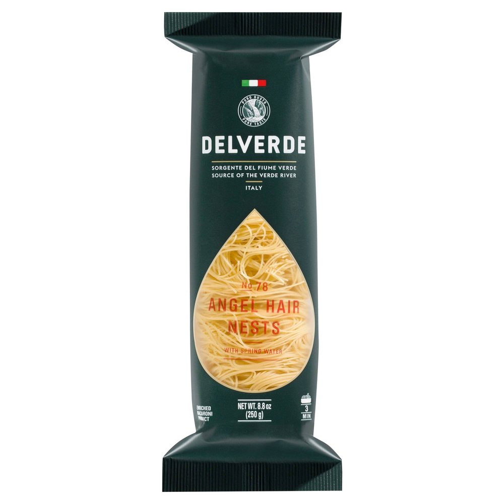 Delverde Angel Hair Single Tube Nest 8.8oz , pack of 1