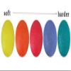 5 Pack Multiple Resistance Therapy Exercise Gel Squeeze Balls for Hand Finger Wrist Muscles Arthritis Grip Exerciser Strengthening view 2