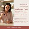 Organic Vitamin B12 1000 mcg Sublingual Liquid Drops For Adults, 6 Months Supply 1 oz, Methylcobalamin & Adenosylcobalamin - Bioactive Blend for Energy, Clarity & Focus - Vegan, Non-GMO, Orange Flavor view 2