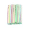 300 Pc Flexible Drinking Straws Long Plastic Bendy Party Bar Drinking Supplies view 1