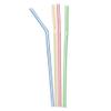 300 Pc Flexible Drinking Straws Long Plastic Bendy Party Bar Drinking Supplies view 4