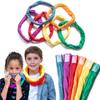 Special Supplies Chew Necklaces for Sensory Kids Boys and Girls, 6 Bands, Soft and Super Absorbent Terry Cloth, Shirt and Clothing Oral Stimulation Alternative, Reusable and Washable view 1