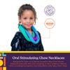 Special Supplies Chew Necklaces for Sensory Kids Boys and Girls, 6 Bands, Soft and Super Absorbent Terry Cloth, Shirt and Clothing Oral Stimulation Alternative, Reusable and Washable view 2