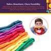 Special Supplies Chew Necklaces for Sensory Kids Boys and Girls, 6 Bands, Soft and Super Absorbent Terry Cloth, Shirt and Clothing Oral Stimulation Alternative, Reusable and Washable view 3