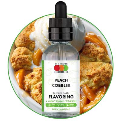 Peach Cobbler Flavored Liquid Concentrate (2 oz)