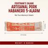 Foustman's Salami Pork 5 Alarm Habanero Artisanal, Nitrate-Free, Naturally Cured, Gluten-Free, Dairy-Free, 8 Oz Sticks view 3