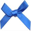 Minerva Crafts 6mm Small Ribbon Bows Royal Blue - Each view 1