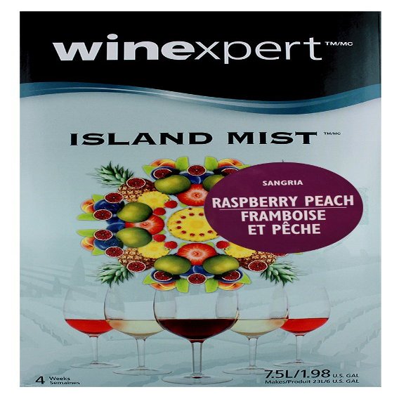 Island Mist Raspberry Peach Wine Kit