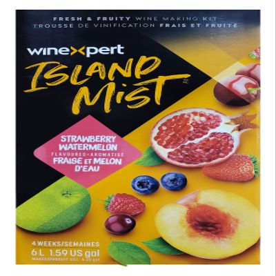 Island Mist Strawberry Watermelon White Shiraz Wine Ingredient Kit