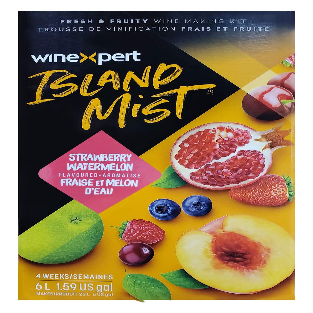 Island Mist Strawberry Watermelon White Shiraz Wine Ingredient Kit