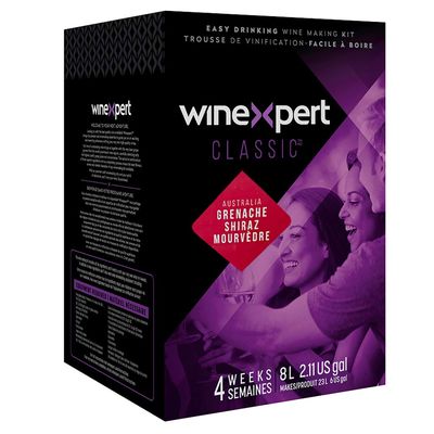 Classic Australian Grenache Shiraz Mourvedre Wine Ingredient Kit
