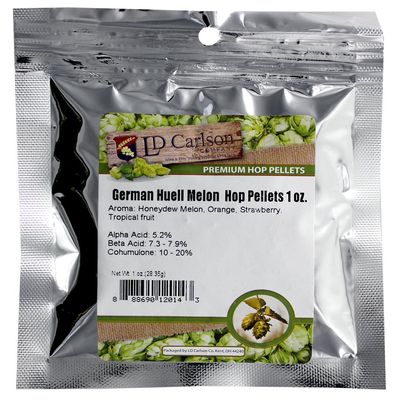 Strange Brew DE Hull Melon Hop Pellets - 1 oz.