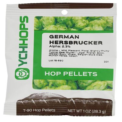 NorthernBrewer German Hersbrucker Hops Pellets 1 oz.