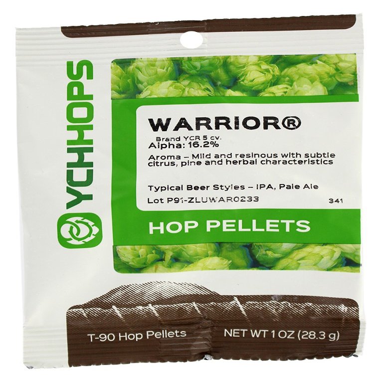 Strange Brew US Warrior Hop Pellets - 1 oz.