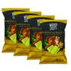 Baked Veggie Chips, Wicked Crisps - Roasted Garlic and Asiago Cheese Broccoli Crisps, Healthy Snack, Crunchy Gourmet Savory Crisps, No Additives or Preservatives, Gluten Free, Low-Fat, Kosher, Non-GMO, 4oz party-size bag (4 pack) view 1