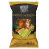 Baked Veggie Chips, Wicked Crisps - Roasted Garlic and Asiago Cheese Broccoli Crisps, Healthy Snack, Crunchy Gourmet Savory Crisps, No Additives or Preservatives, Gluten Free, Low-Fat, Kosher, Non-GMO, 4oz party-size bag (4 pack) view 2