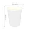 Yes!Fresh Hot Party Paper Cups, 8 Ounce, 50 Count, Multiple Colors (White) view 4