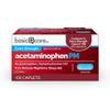 Amazon Basic Care Acetaminophen PM, Pain Reliever Plus Nighttime Sleep Aid Caplet, 100 Count view 1