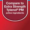 Amazon Basic Care Acetaminophen PM, Pain Reliever Plus Nighttime Sleep Aid Caplet, 100 Count view 2
