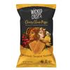Baked Veggie Chips, Wicked Crisps - Cheesy Cheese Pizza, Healthy Snack, Gourmet Crunchy Tomato Crisps, No Additives or Preservatives, Gluten-Free, Low-Fat, Non-GMO, Kosher, 4oz party-size bag (4 pack) view 2
