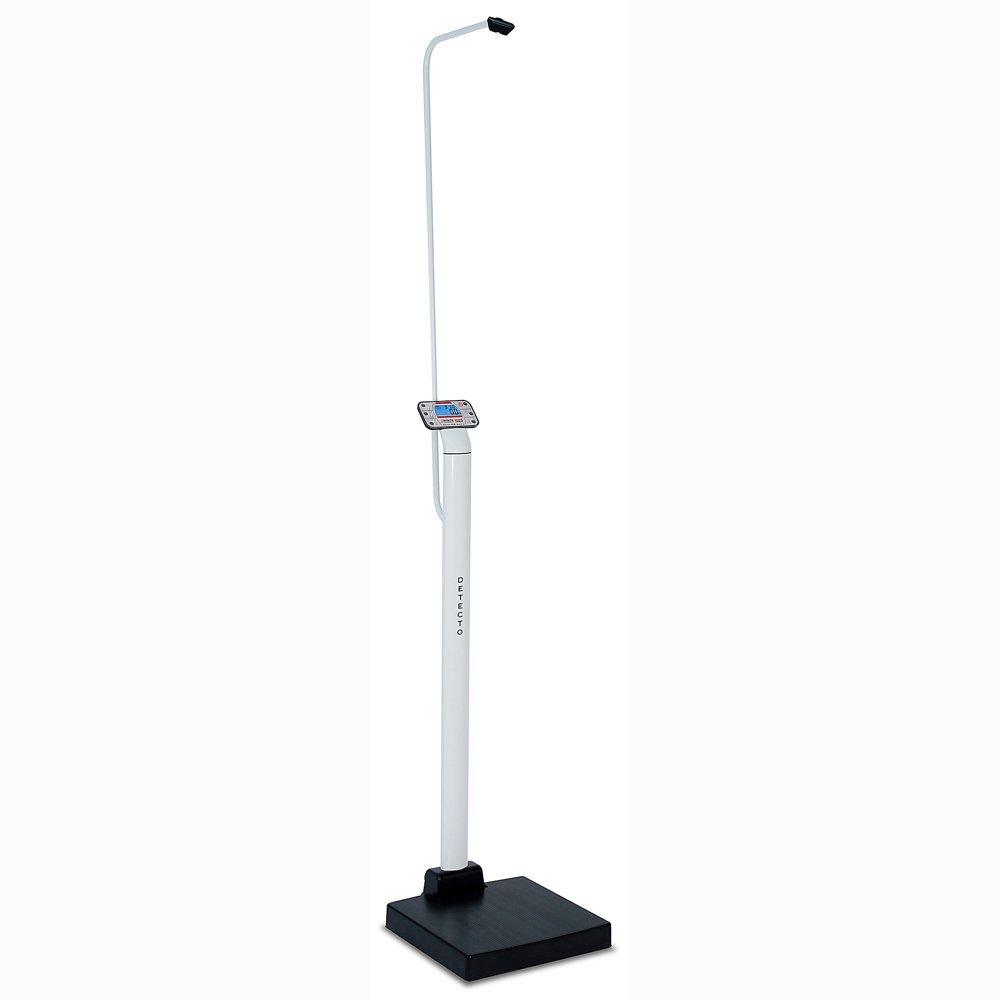 Detecto APEX-SH Digital Scale w/ Sonar Height Rod, AC Adapter, & Wi-Fi