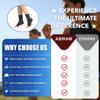ABIRAM Ankle Brace for Women & Men, Compression Sleeve with Wrap, Foot Support Sleeve, Ankle Support for Sprained Ankle, Plantar Fasciitis Relief Socks, Achilles Tendonitis, Sport,S view 3