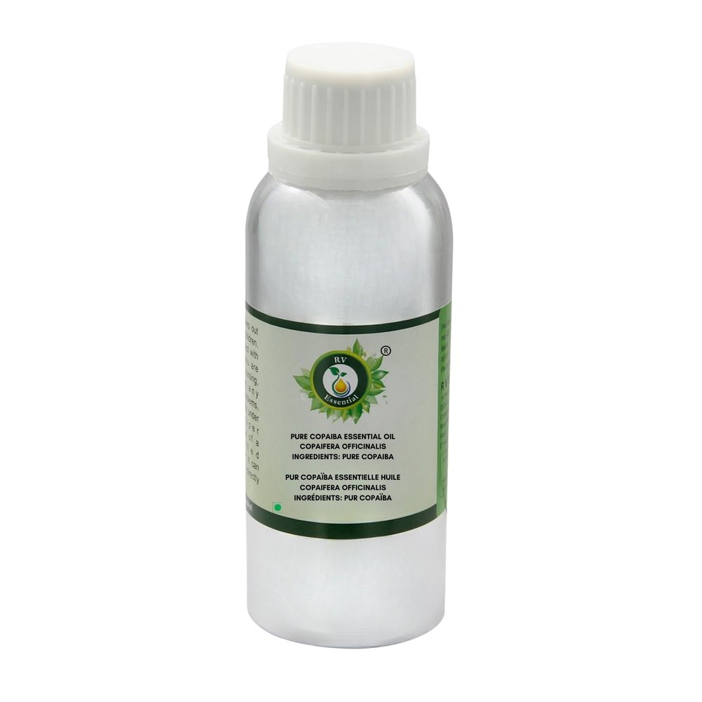 R V Essential Pure Copaiba Essential Oil 1250ml (42oz)- Copaifera Officinalis (100% Pure and Natural Therapeutic Grade)