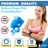 Finger Ice Pack, Finger and Toe Cold Gel Reusable Cryotherapy Compression Sleeve for Injuries, Arthritis, Tendonitis, Gout, or Sprains, No-Toxins and Latex Free. view 3