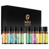Pure Essential Oil Set for Diffuser - Aromatherapy Essential Oils for Diffusers for Home Travel and Self Care with High Grade Essential Oils for Hair Skin and Nails - Oil Diffuser Essential Oils Set view 1