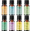 Pure Essential Oil Set for Diffuser - Aromatherapy Essential Oils for Diffusers for Home Travel and Self Care with High Grade Essential Oils for Hair Skin and Nails - Oil Diffuser Essential Oils Set view 4