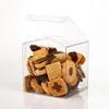 4x4x4 Clear Gift Box | Clear Plastic Boxes for Holiday Christmas Weddings Parties | Square Cube Party Favor Boxes for Ornaments Gifts Candy Cookies Cupcakes Packaging With Lids | Food Safe FPLB56A | 25 Pack view 2