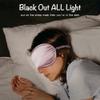 LULUSILK Mulberry Silk Sleep Eye Mask & Blindfold with Elastic Strap/Headband, Soft Eye Cover Eyeshade for Night Sleeping, Travel, Nap(Pink) view 3