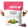 OZiva Protein & Herbs Whey Protein with Ayurvedic Herbs for Women, Cafe Mocha, 31 Servings, 0g Added Sugar view 1